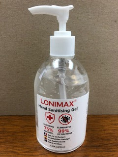 HAND SANITIZER 8.45oz 75% alcohol contains AloeVera Hydrogenated JOJOBA OIL
