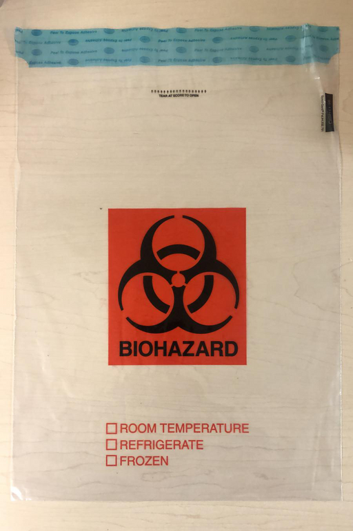 Biohazard Transport Bag 13"X18" (1000/case)