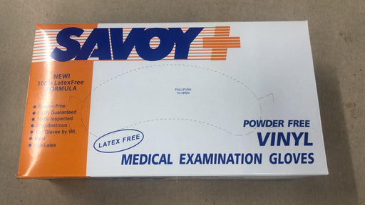 Savoy Synthetic  Powder-Free exam Gloves (100 gloves /box