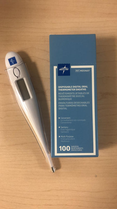Digital Thermometer (with Disposable Sheaths)