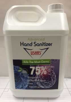 HAND SANITIZER 75% ALCOHOL 4 LITER / 135.3 fl oz